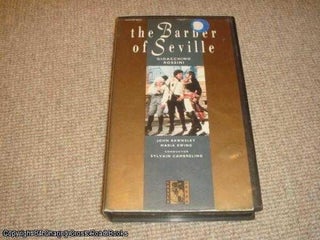 Item #040058 The Barber of Seville - 1981 recording Glyndebourne videocassette (Maria Ewing, John...