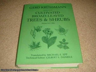 Item #051935 Manual of Cultivated Broad-leaved Trees and Shrubs: E-PRO vol 2. Gerd Krussmann
