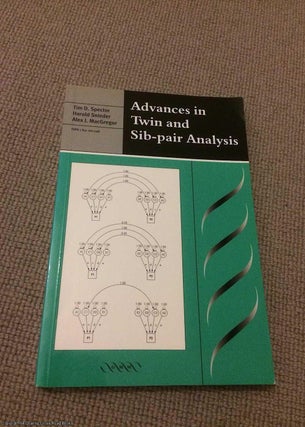 Item #067994 Advances in Twin and Sib-pair Analysis. Spector, Snieder, MacGregor