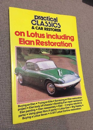 Item #068722 Lotus (Including Elan) Restoration (Practical Classics and Car Restorer