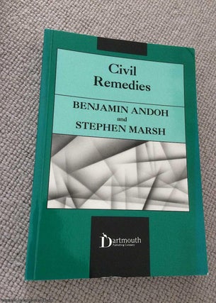 Item #070938 Civil Remedies. Stephen Marsh, Benjamin, Andoh