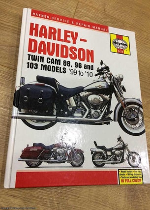 Item #073272 Harley-Davidson: Twin Cam 88, 96 and 103 Models '99 to '10 (Haynes Service & Repair...