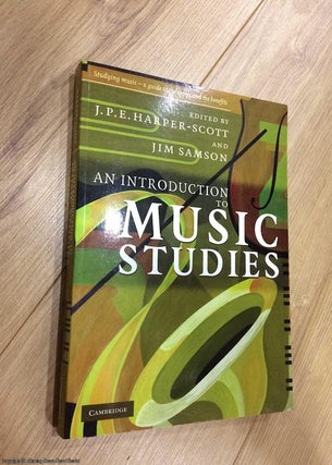 Item #074600 An Introduction to Music Studies. J P. Harper-Scott