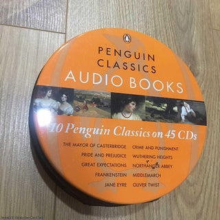 Item #077043 10 Penguin Classics on 45 CDs (The Mayor of Casterbridge, Pride & Prejudice,Great...
