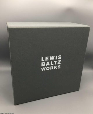 Item #079117 Lewis Baltz: Works (Signed Limited ed 10 volume box). Lewis Baltz