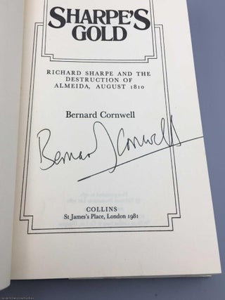 Sharpe's Gold (SIGNED 1981 1st print hardback)