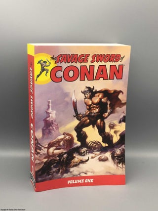 Item #080179 Savage Sword of Conan Volume 1. Roy Thomas