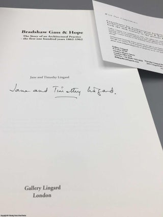 Bradshaw Gass & Hope: Story of an Architectural Practice 1862-1962