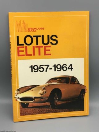 Item #081976 Lotus Elite, 1957-64 (Brooklands Books Road Tests Series). R. M. Clarke