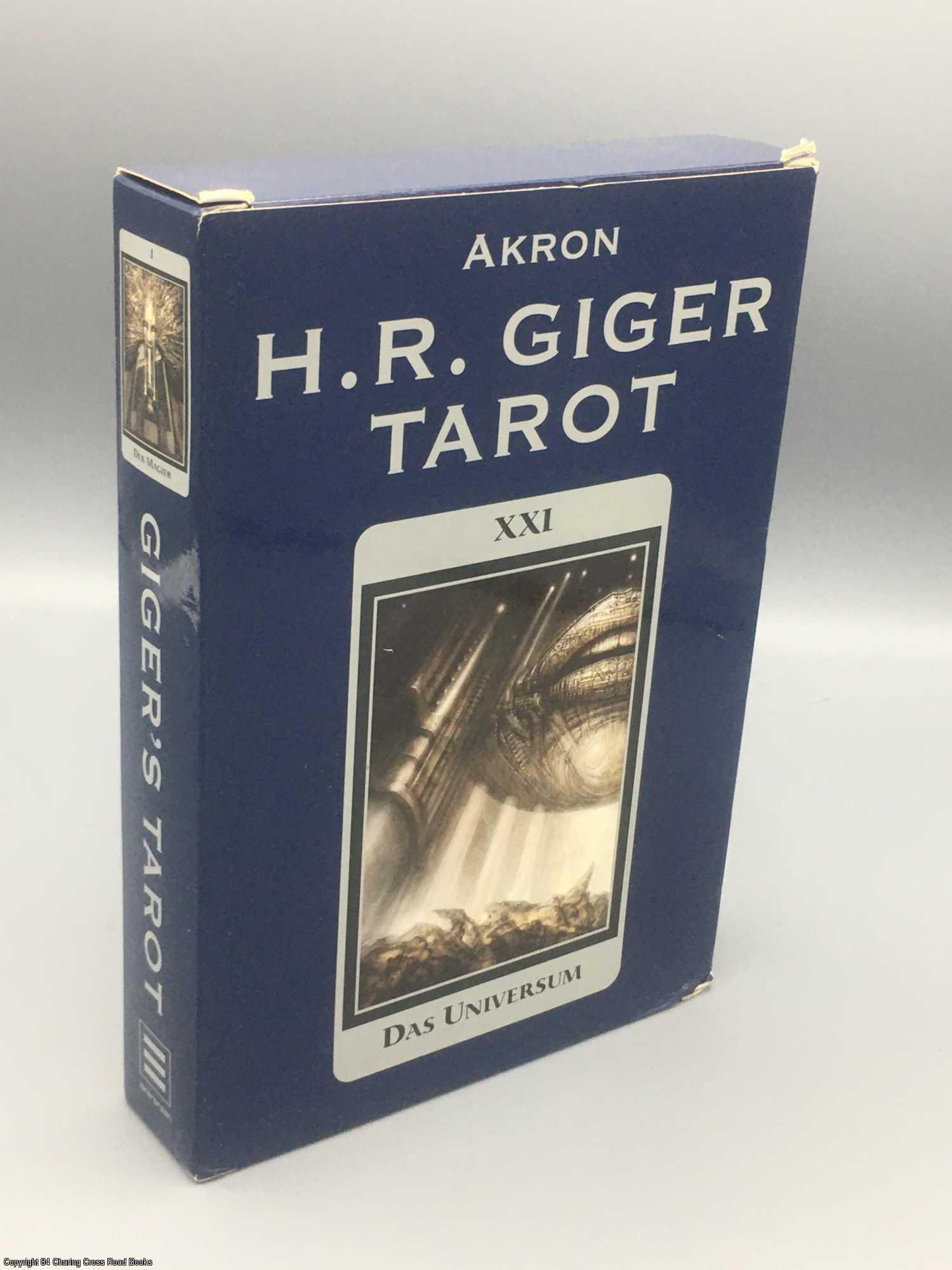 H.R. Giger Tarot Set with Cards by H. R. Giger on 84 Charing Cross Rare  Books