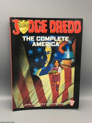 Item #083182 Judge Dredd: the Complete America. John Wagner