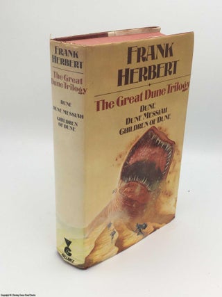 Item #083501 The Great Dune Trilogy: Dune, Dune Messiah, Children of Dune. Frank Herbert