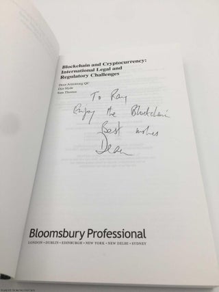 Blockchain and Cryptocurrency (Signed): International Legal and Regulatory Challenges