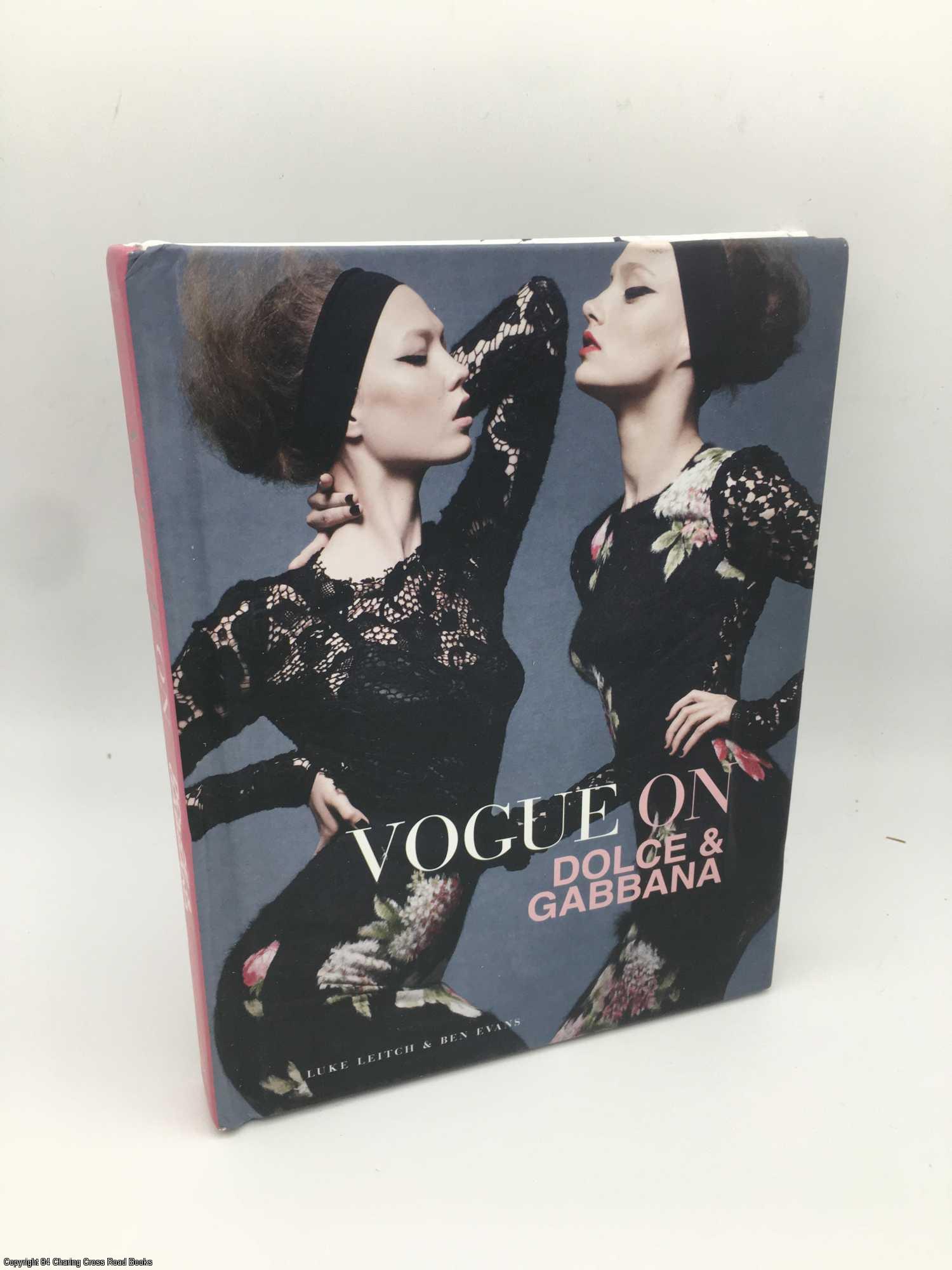Vogue on: Dolce & Gabbana by Luke Leitch on 84 Charing Cross Rare Books