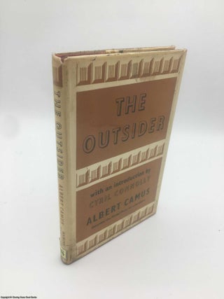 Item #088648 The Outsider. Albert Camus