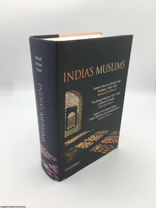 Item #088876 India's Muslims: An Omnibus. Hasan, Ahmed, Metcalf