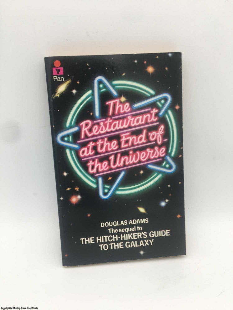 Item #088945 The Restaurant at the End of the Universe (Signed). Douglas Adams.