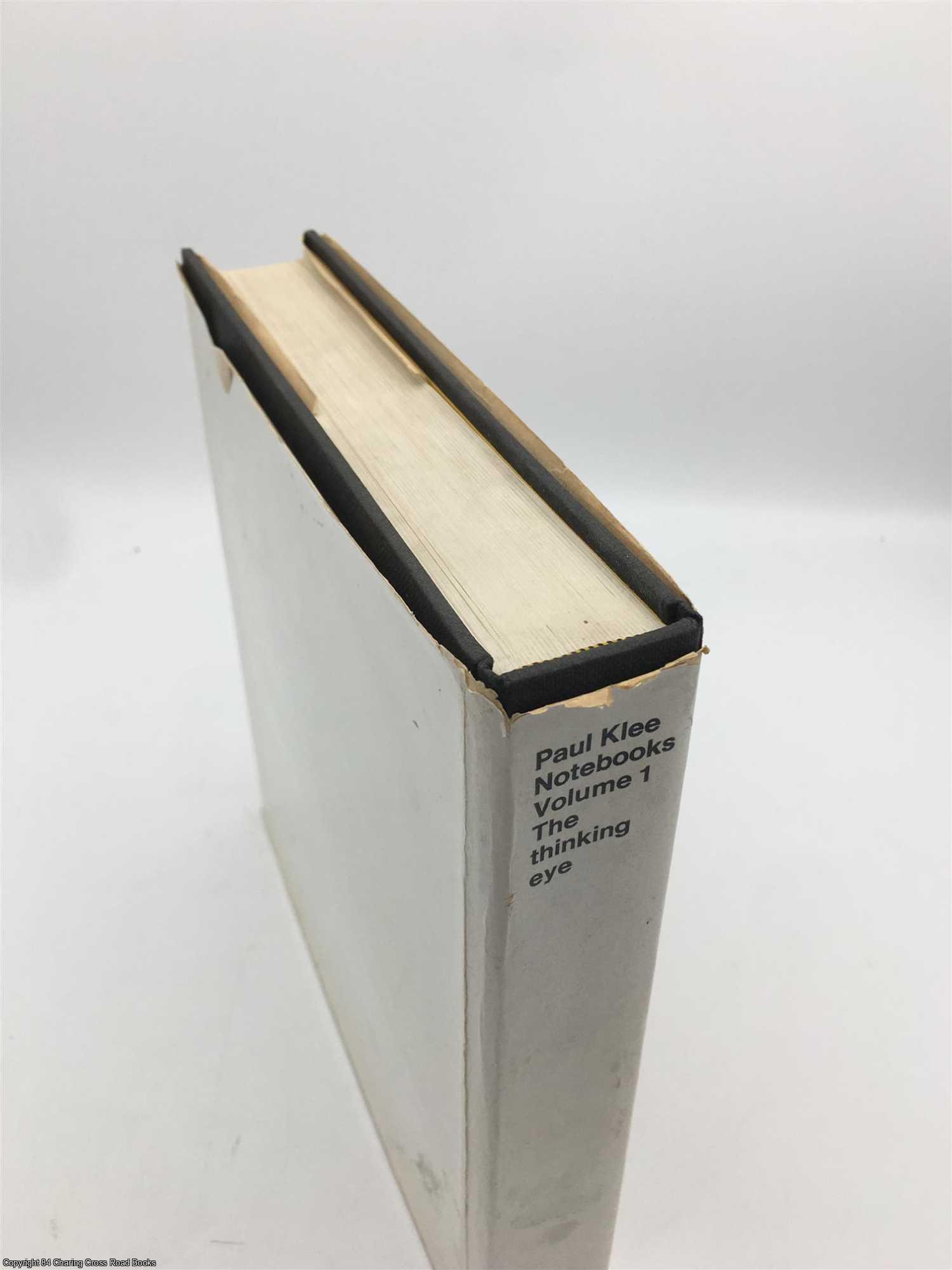 Notebooks: The Thinking Eye vol 1 by Paul Klee, Jurg Spiller on 84 Charing  Cross Rare Books
