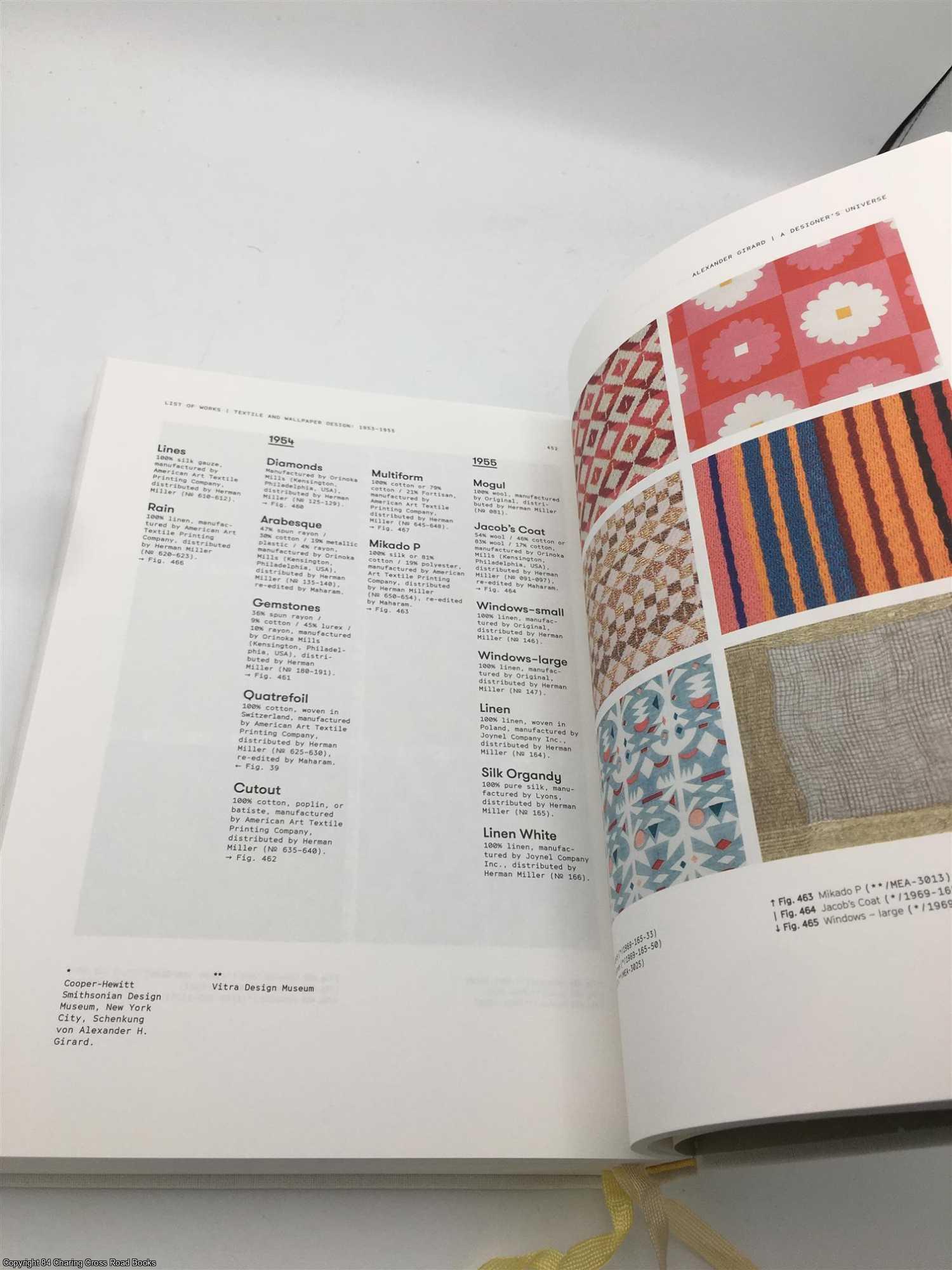 Alexander Girard A Designer's Universe | Mateo Kries | First Edition