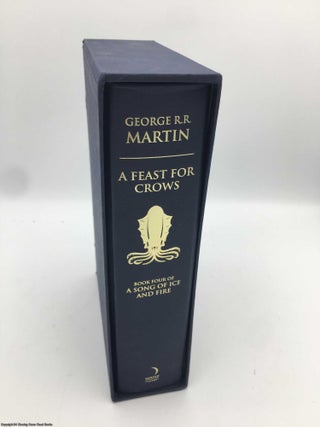 Item #090064 A Feast for Crows (Signed slipcased). George R. R. Martin