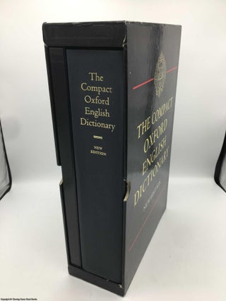 Item #090173 The Compact Oxford English Dictionary New Edition. Simpson, Weiner