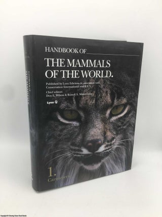 Item #090599 Handbook of Mammals of the World, Vol. 1: Carnivores. Russell Mittermeier