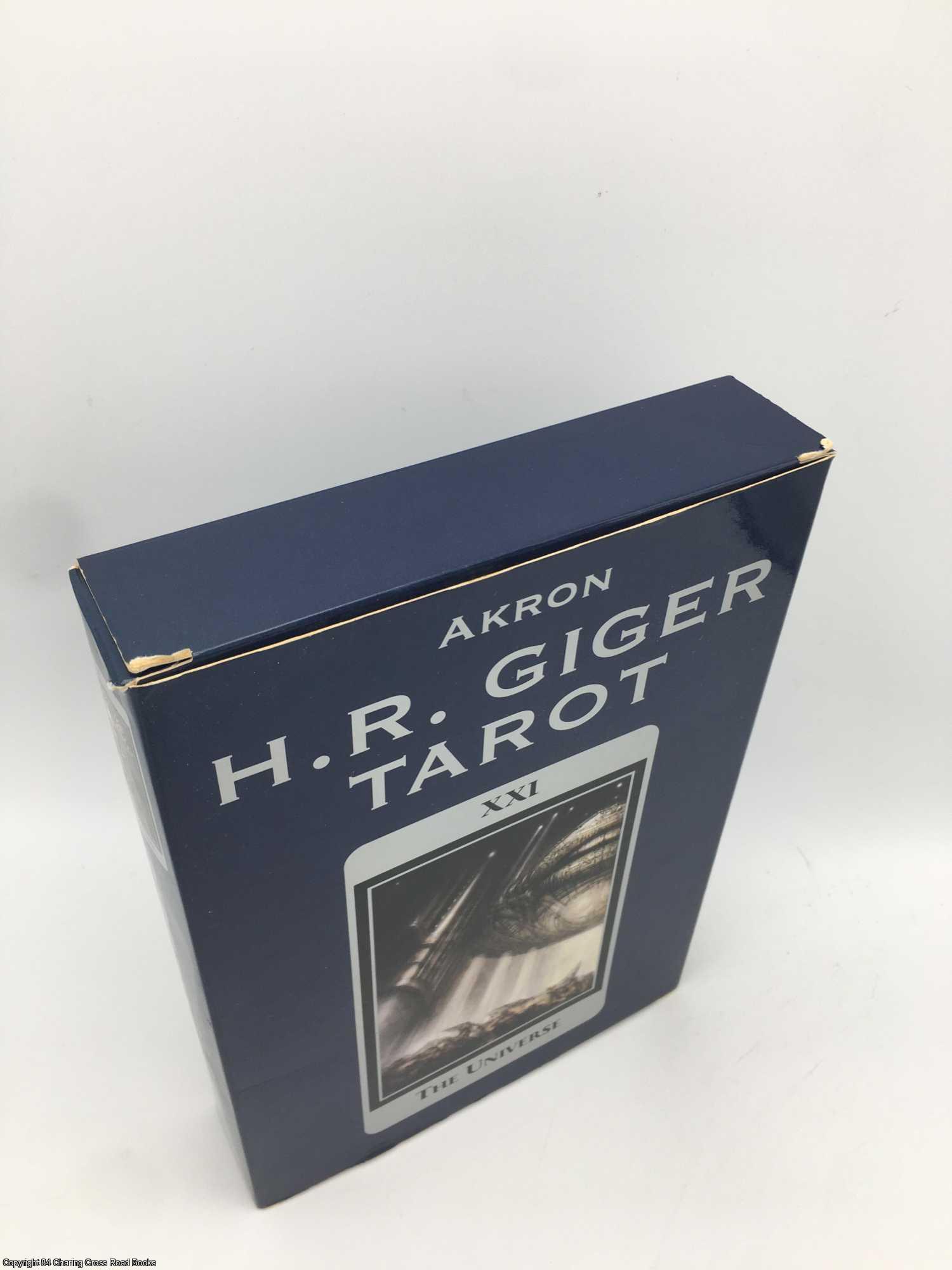 H R Giger Tarot Set by H. R. Giger on 84 Charing Cross Rare Books