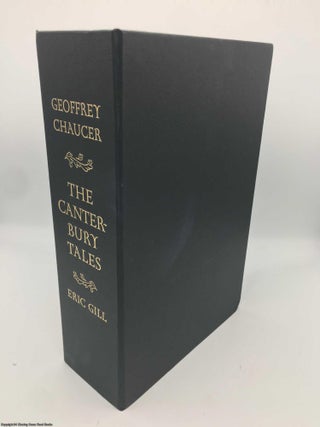 Item #090865 The Canterbury Tales Illustrated by Eric Gill (Facsimile of the Golden Cockerel...