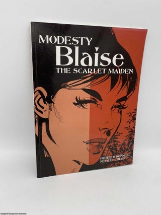 Item #091210 Modesty Blaise: The Scarlet Maiden. Peter O'Donnell