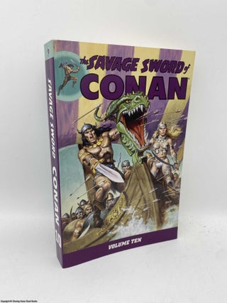 Item #091560 The Savage Sword of Conan Volume 10. Michael Fleischer