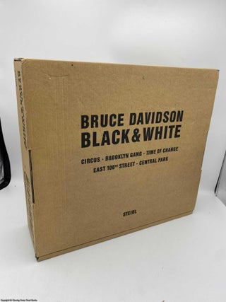 Item #091678 Bruce Davidson Black and White (Signed Limited edition box set). Bruce Davidson