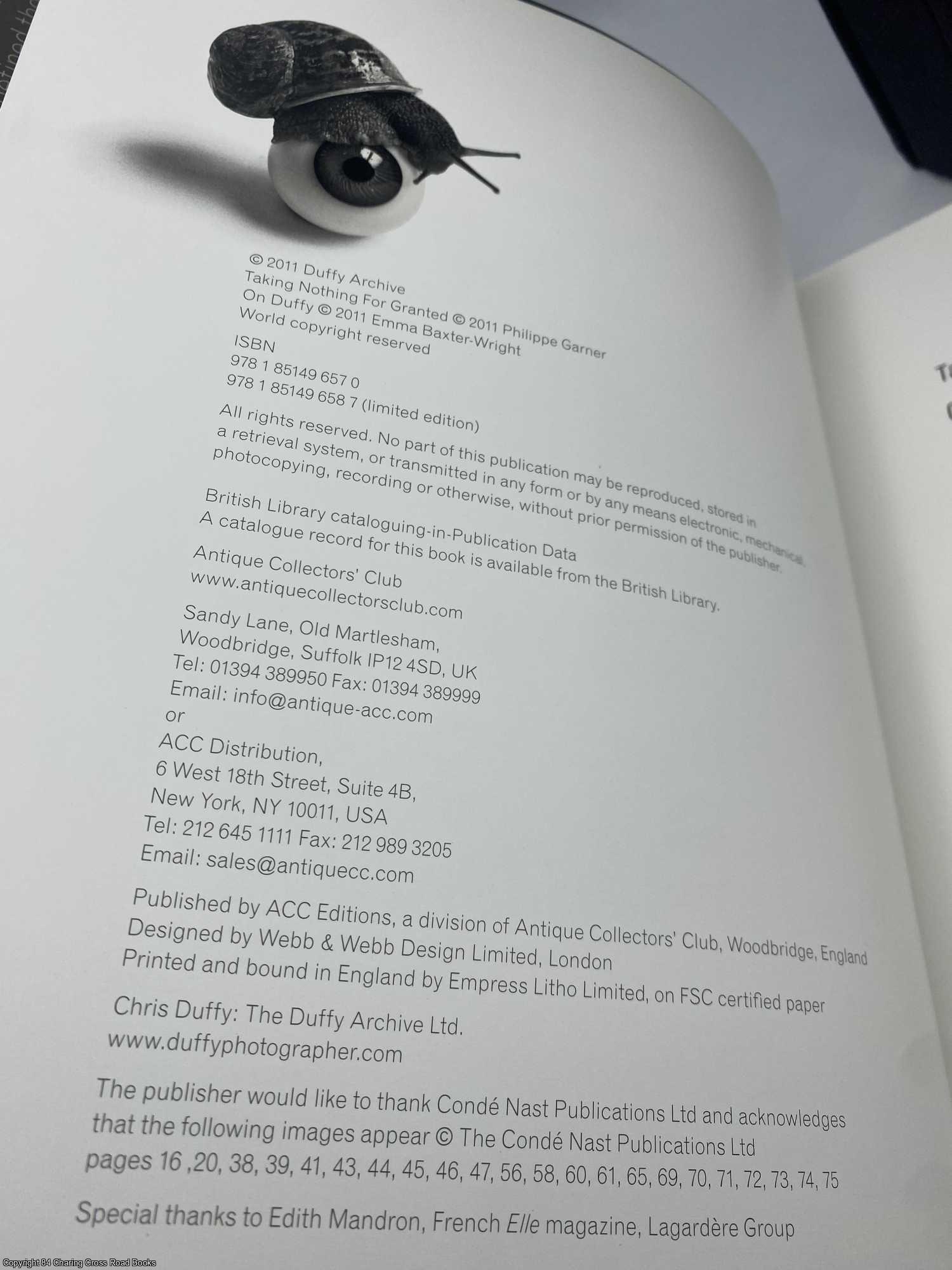 Duffy in his own words Limited, in clamshell | Chris Duffy | Limited ...