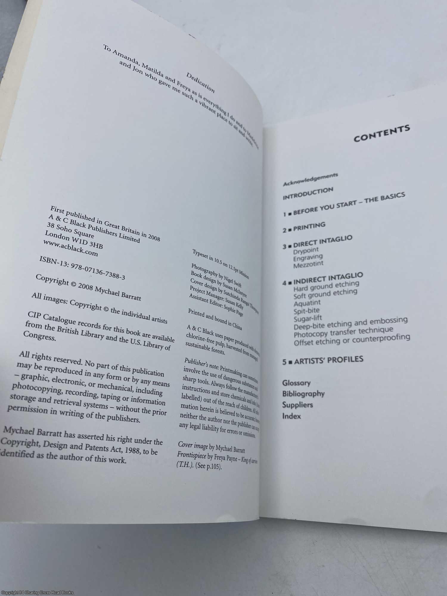 Intaglio Printmaking Printmaking Handbooks | Mychael Barratt | First ...