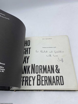 Soho Night and Day (Signed, dedicated to Randall Swingler)