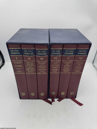 Item #096122 The Folio Shakespeare Complete Plays. William Shakespeare, Stanley Wells