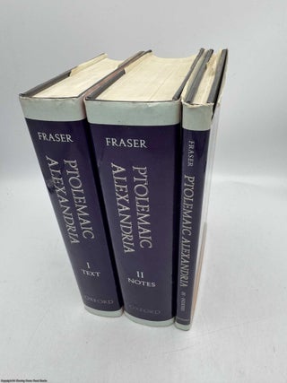Item #096827 Ptolemaic Alexandra (3 volume set). P. M. Fraser