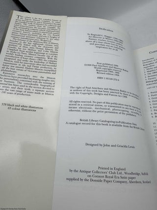 Dictionary of Minton