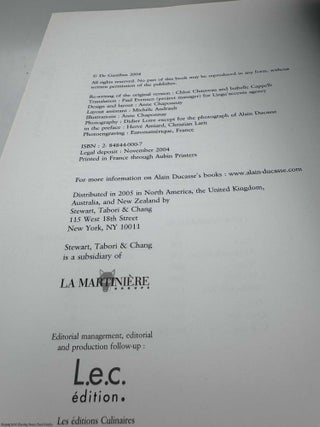 Grand Livre de Cuisine Alain Ducasse's Culinary Encyclopedia