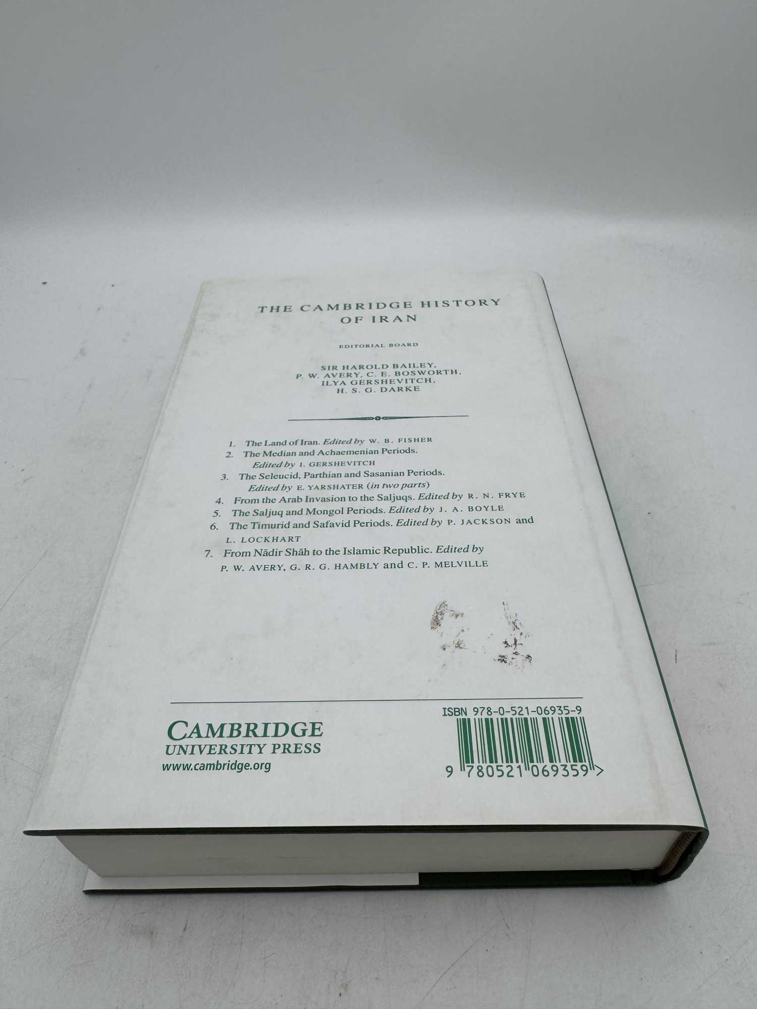 The Cambridge History of Iran 1 The Land of Iran | W. B. Fisher 