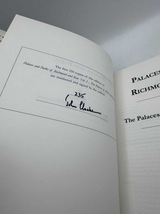 Palaces and Parks of Richmond and Kew (Signed Limited Ed) The Palaces of Shene and Richmond