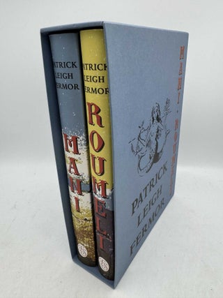 Item #098253 Mani and Roumeli box set. Patrick Leigh Fermor