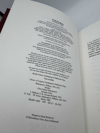 Hamlet (companion volume only)