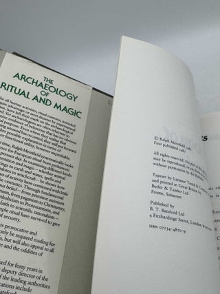 The Archaeology of Ritual and Magic