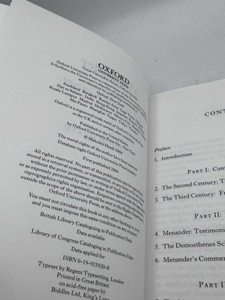 Menander A Rhetor in Context
