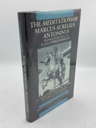 Item #098456 The Meditations of Marcus Aurelius Antoninus. Marcus Aurelius, A. S. L. Farquharson,...