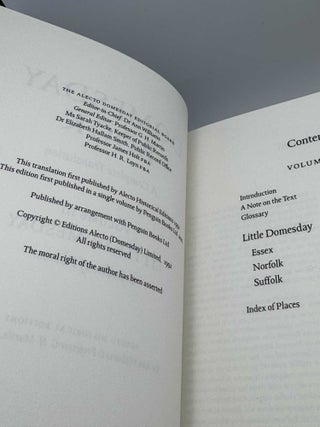 The Domesday Book (3-vol box set)