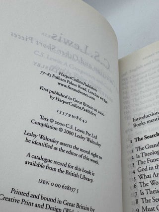 Essay Collection and Other Short Pieces