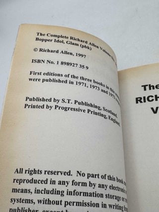 Complete Richard Allen vol 6 Demo, Glam, Teeny Bopper Idol