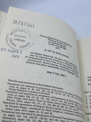 Hitler's Children: Story of the Baader-Meinhof Terrorist Gang