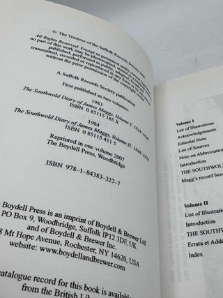 The Southwold Diary of James Maggs 1818-1876 (Suffolk Records Society)